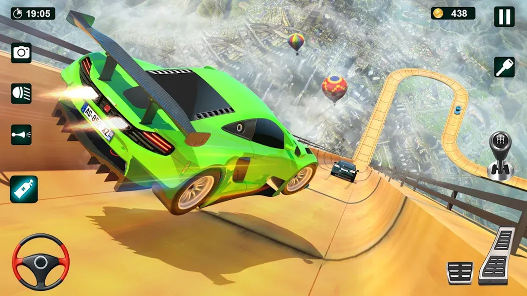 GT Car Stunt 3D: Ramp Car Game [МОД: Много монет, Открытые уровни и Мега MOD] Screenshot 5