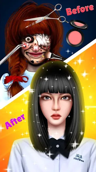 Makeup Salon: Makeover ASMR (Мейкап салон) [МОД: Бесконечные деньги, Монеты и Мега MOD] Screenshot 5