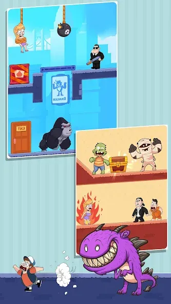 Cut Master: Fun Rope Cut Game (Кат зе Роуп) [МОД: Деньги, Монеты и Меню MOD] Screenshot 4