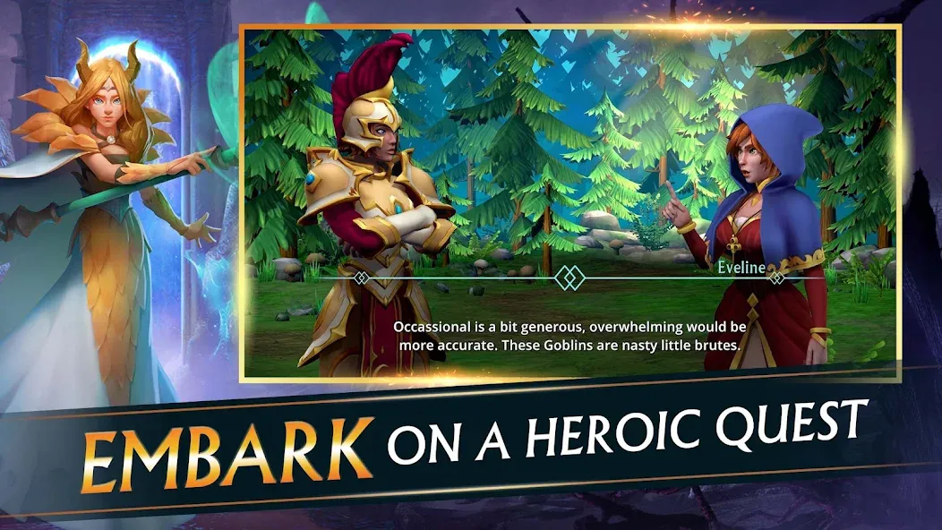 Puzzle Quest 3 - Match 3 RPG (Пазл Квест 3) [МОД: Меню, Бесконечные монеты и Открытые уровни] Screenshot 5