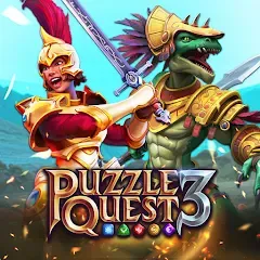 Скачать Puzzle Quest 3 - Match 3 RPG (Пазл Квест 3) [МОД: Меню, Бесконечные монеты и Открытые уровни] | Взлом Puzzle Quest 3 - Match 3 RPG на Андроид