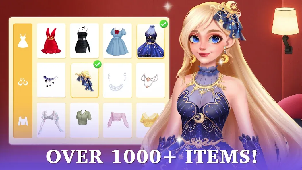 Fantasy Stylist: Match 3 (Фантазийный стилист) [МОД: Много денег, Монет и Все открыто] Screenshot 3
