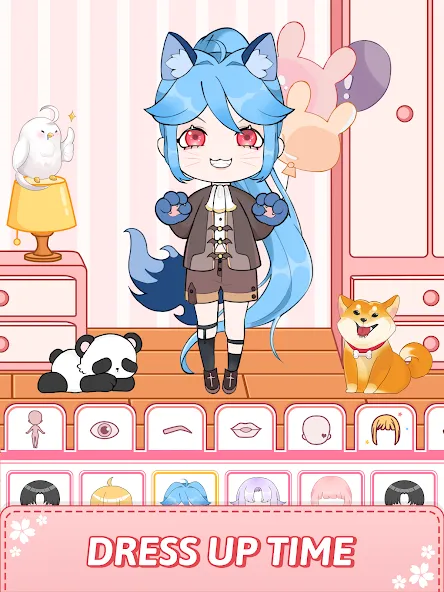 Vivi Story - Dress Up Game (Виви Стори) [МОД: Бесконечные деньги, Монеты и Мега MOD] Screenshot 1