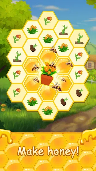 Honey Bottles - merge puzzle (Хани Ботлс) [МОД: Много монет, Открытые уровни и Мега MOD] Screenshot 3