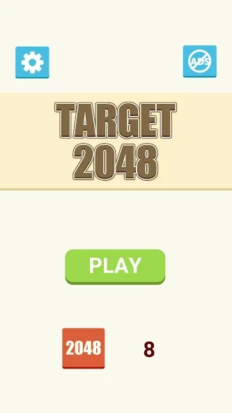 Target 2048 (Таргет 2048) [МОД: Деньги, Монеты и Меню MOD] Screenshot 1