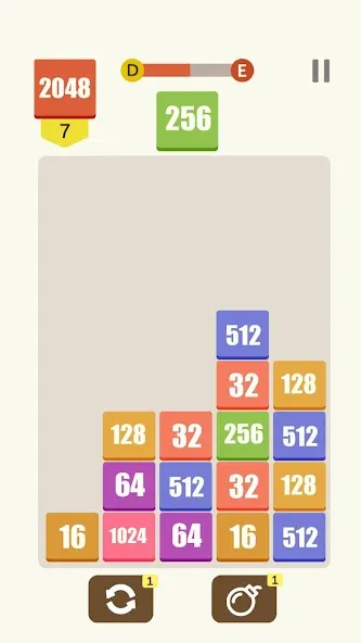 Target 2048 (Таргет 2048) [МОД: Деньги, Монеты и Меню MOD] Screenshot 3