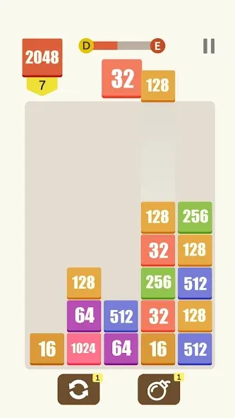 Target 2048 (Таргет 2048) [МОД: Деньги, Монеты и Меню MOD] Screenshot 4