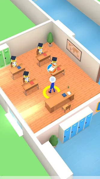 My Private School (Скул Лайф) [МОД: Все открыто, Дополнительные деньги и Меню MOD] Screenshot 2