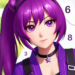 Скачать Anime Manga Color by Numbers [МОД: Деньги, Монеты и Меню MOD] | Взлом Anime Manga Color by Numbers на Андроид
