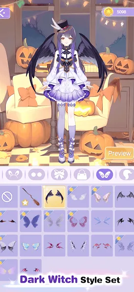Magic Princess: Dress Up Games [МОД: Все открыто, Дополнительные деньги и Меню MOD] Screenshot 5