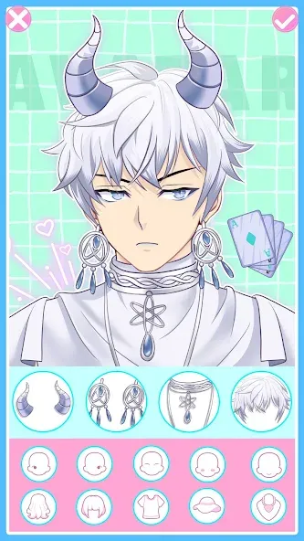 Anime Avatar Maker 2: Dress Up (Долл Аниме Аватар Мейкер Гейм) [МОД: Много денег, Монет и Все открыто] Screenshot 4