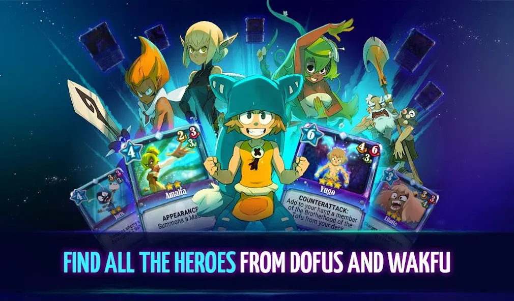 KROSMAGA - The WAKFU Card Game (Кросмага) [МОД: Меню, Бесконечные монеты и Открытые уровни] Screenshot 3