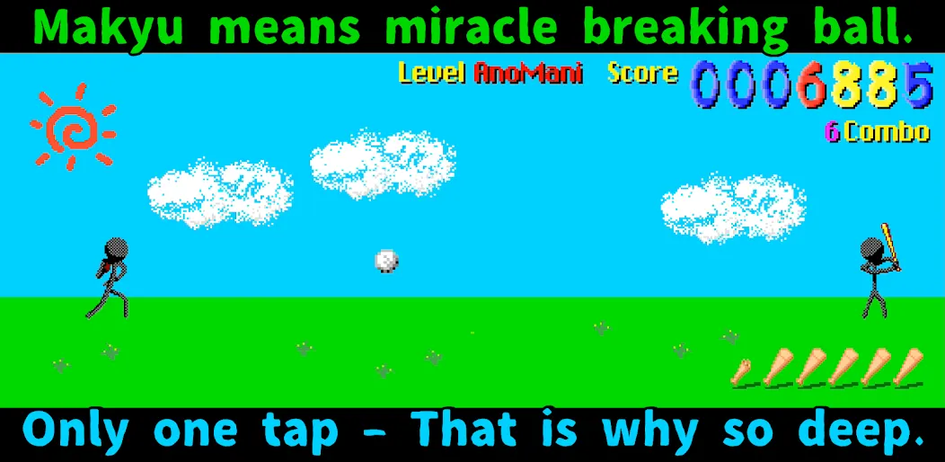 Makyu-san: Casual Batting Game (Макью) [МОД: Меню, Бесконечные монеты и Открытые уровни] Screenshot 1