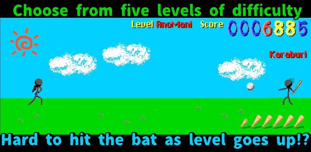 Makyu-san: Casual Batting Game (Макью) [МОД: Меню, Бесконечные монеты и Открытые уровни] Screenshot 3
