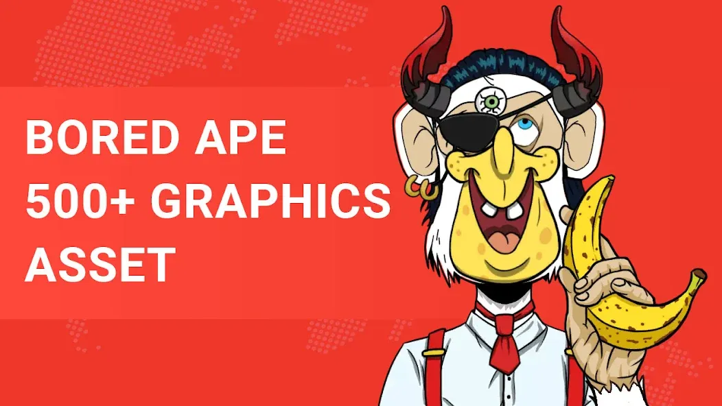 Bored Ape Maker - NFT Art (Боред Эйп Мейкер) [МОД: Меню, Бесконечные монеты и Открытые уровни] Screenshot 4