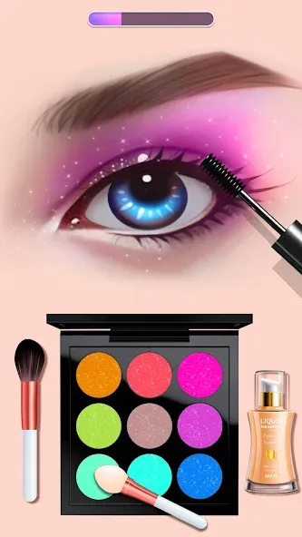 Makeup Kit - Color Mixing [МОД: Деньги, Монеты и Меню MOD] Screenshot 3