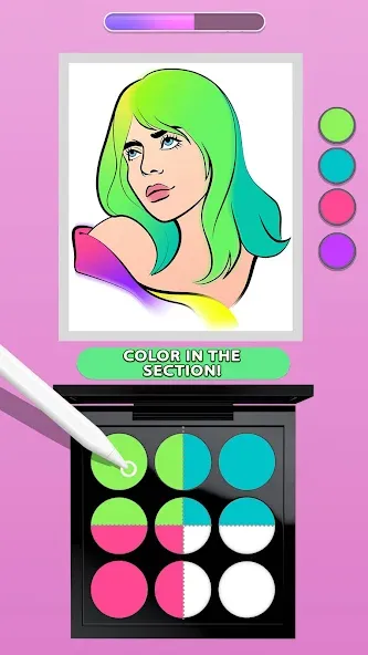 Makeup Kit - Color Mixing [МОД: Деньги, Монеты и Меню MOD] Screenshot 4