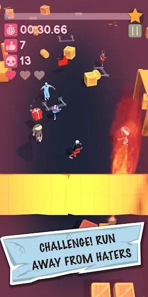 A4 - Run Away Challenge [МОД: Меню, Бесконечные монеты и Открытые уровни] Screenshot 2