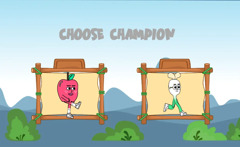 apple and onion running game (эппл энд онион раннинг гейм) [МОД: Все открыто, Дополнительные деньги и Меню MOD] Screenshot 1