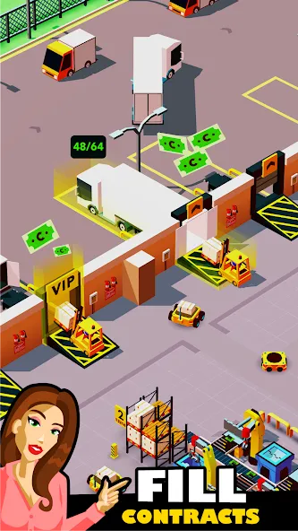 Idle Smartphone Tycoon Factory (Смартфон Фабрика Айдл Тайкун) [МОД: Деньги, Монеты и Меню MOD] Screenshot 5