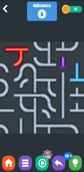 Color Plumber (Цолор Пламбер) [МОД: Все открыто, Дополнительные деньги и Меню MOD] Screenshot 3