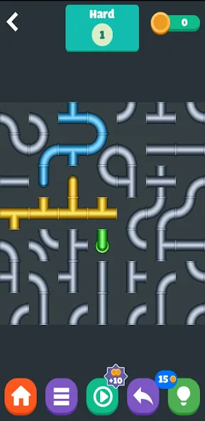 Color Plumber (Цолор Пламбер) [МОД: Все открыто, Дополнительные деньги и Меню MOD] Screenshot 5