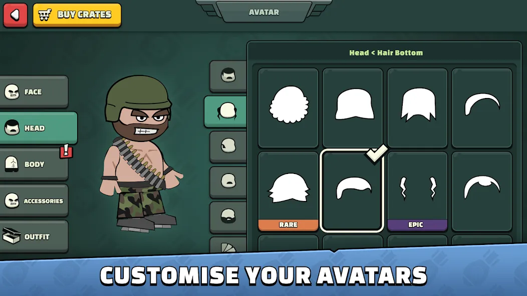 Mini Militia - War.io (Мини Милития) [МОД: Меню, Бесконечные монеты и Открытые уровни] Screenshot 3