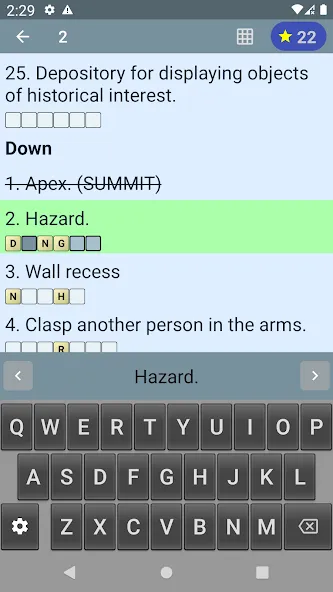 English Crossword puzzle (Английский кроссворд) [МОД: Меню, Бесконечные монеты и Открытые уровни] Screenshot 5