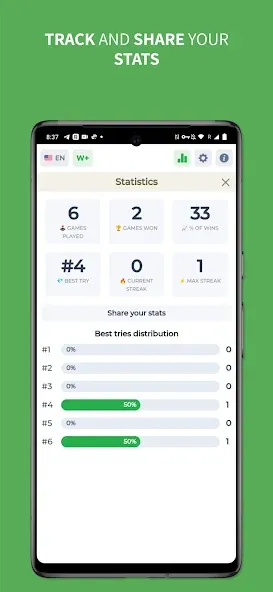 Wordly - Daily Word Game [МОД: Много денег, Монет и Все открыто] Screenshot 4