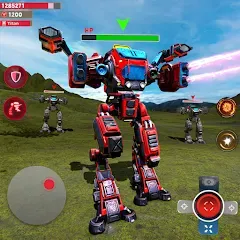 Скачать Mech Robot Wars - Multi Robot [МОД: Все открыто, Дополнительные деньги и Меню MOD] | Взлом Mech Robot Wars - Multi Robot на Андроид