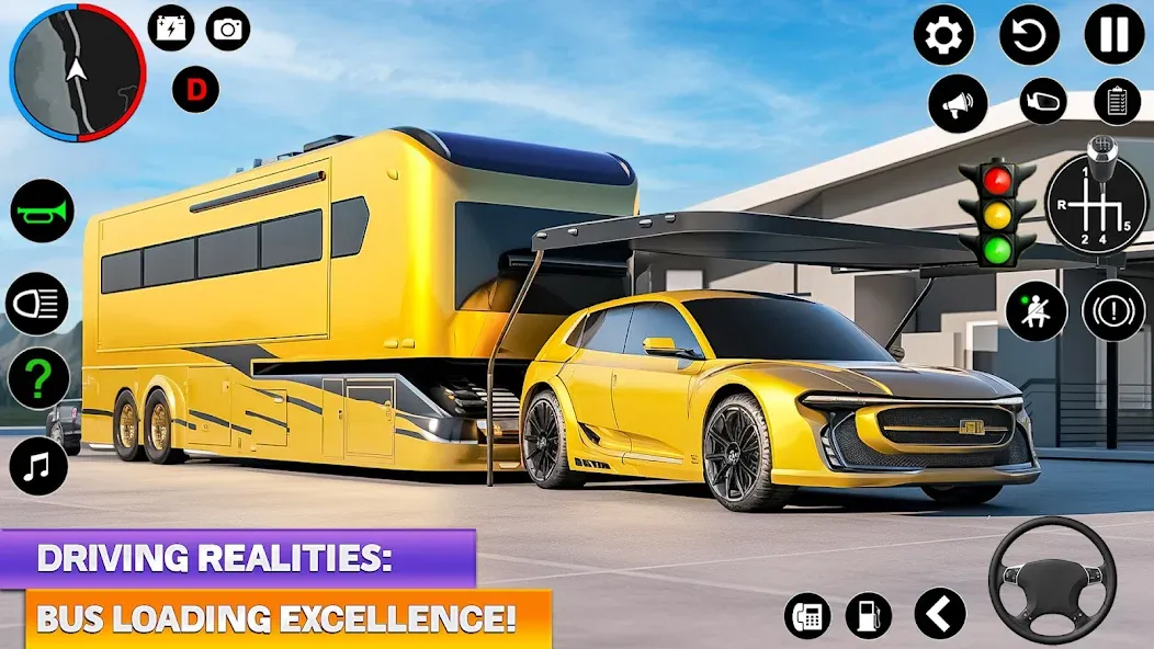 Ultimate Bus Driving Simulator (Ультимативный симулятор вождения автобуса) [МОД: Много денег, Монет и Все открыто] Screenshot 4