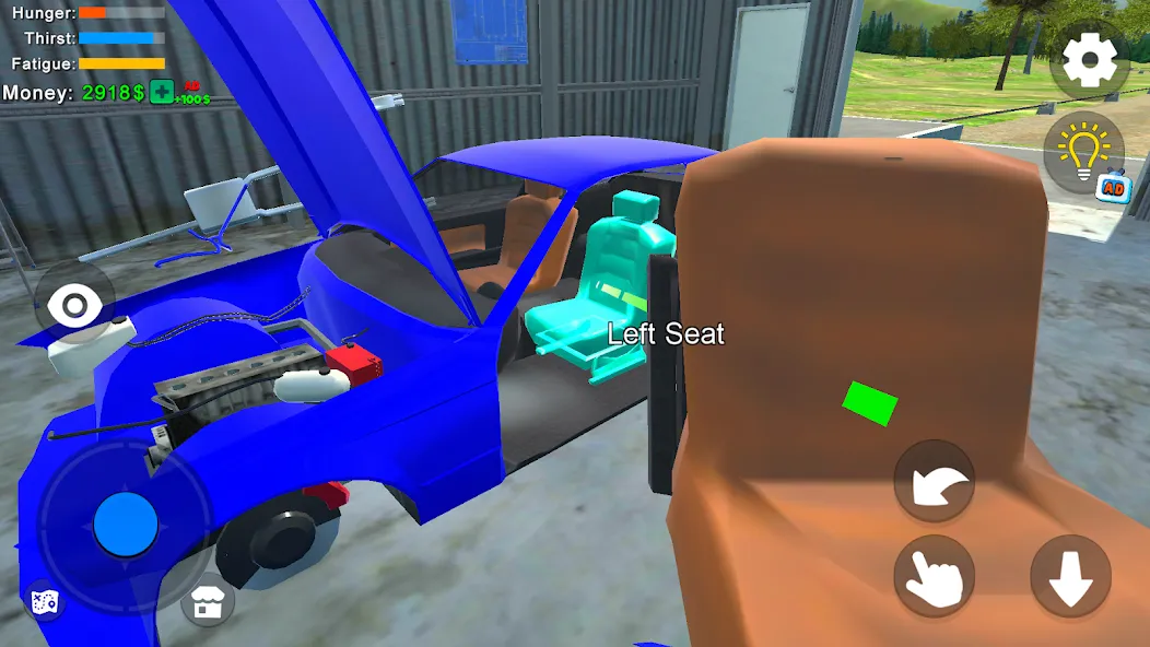 My First Summer Car: Mechanic (Май Фрст Саммер Кар) [МОД: Меню, Бесконечные монеты и Открытые уровни] Screenshot 2