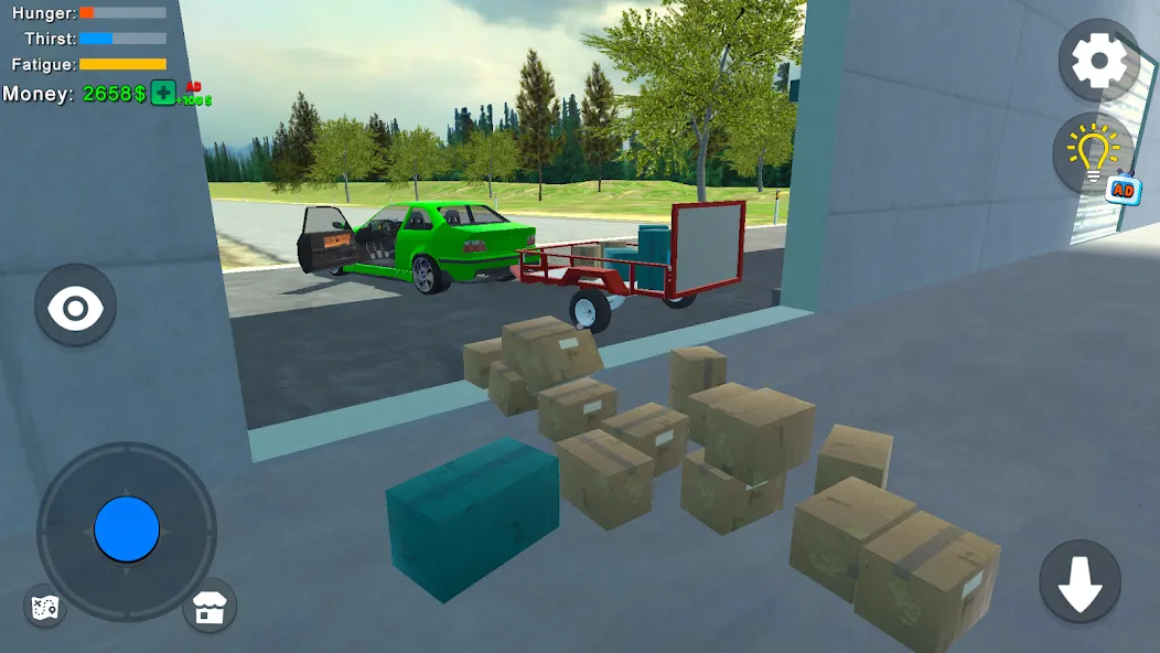 My First Summer Car: Mechanic (Май Фрст Саммер Кар) [МОД: Меню, Бесконечные монеты и Открытые уровни] Screenshot 5