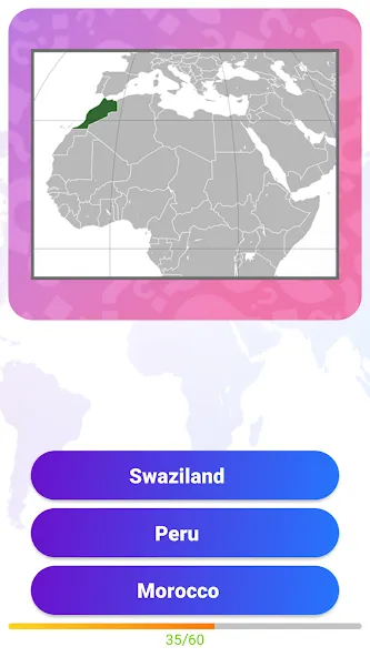 World Geography Quiz Game [МОД: Бесконечные деньги, Монеты и Мега MOD] Screenshot 3