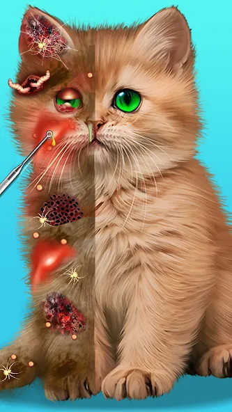 Virtual Cat ASMR Spa Makeover (Виртуальный кот  Спа Мэйкавер) [МОД: Много монет, Открытые уровни и Мега MOD] Screenshot 1