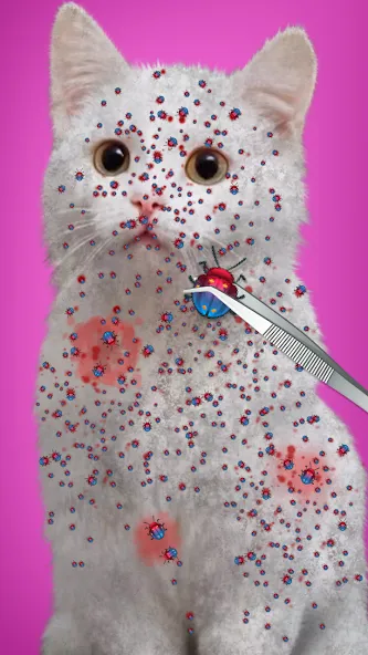 Virtual Cat ASMR Spa Makeover (Виртуальный кот  Спа Мэйкавер) [МОД: Много монет, Открытые уровни и Мега MOD] Screenshot 3