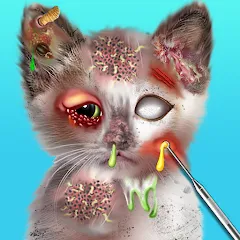 Скачать Virtual Cat ASMR Spa Makeover (Виртуальный кот  Спа Мэйкавер) [МОД: Много монет, Открытые уровни и Мега MOD] | Взлом Virtual Cat ASMR Spa Makeover на Андроид