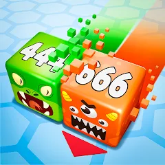 Скачать Cube Zone io [МОД: Все открыто, Дополнительные деньги и Меню MOD] | Взлом Cube Zone io на Андроид