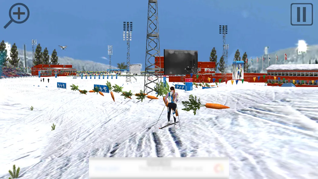 Biathlon VR (Биатлон ) [МОД: Меню, Бесконечные монеты и Открытые уровни] Screenshot 3