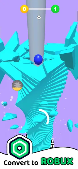 Havok Ball Robux Roblominer (Хавок Балл Робукс Робломайнер) [МОД: Все открыто, Дополнительные деньги и Меню MOD] Screenshot 3