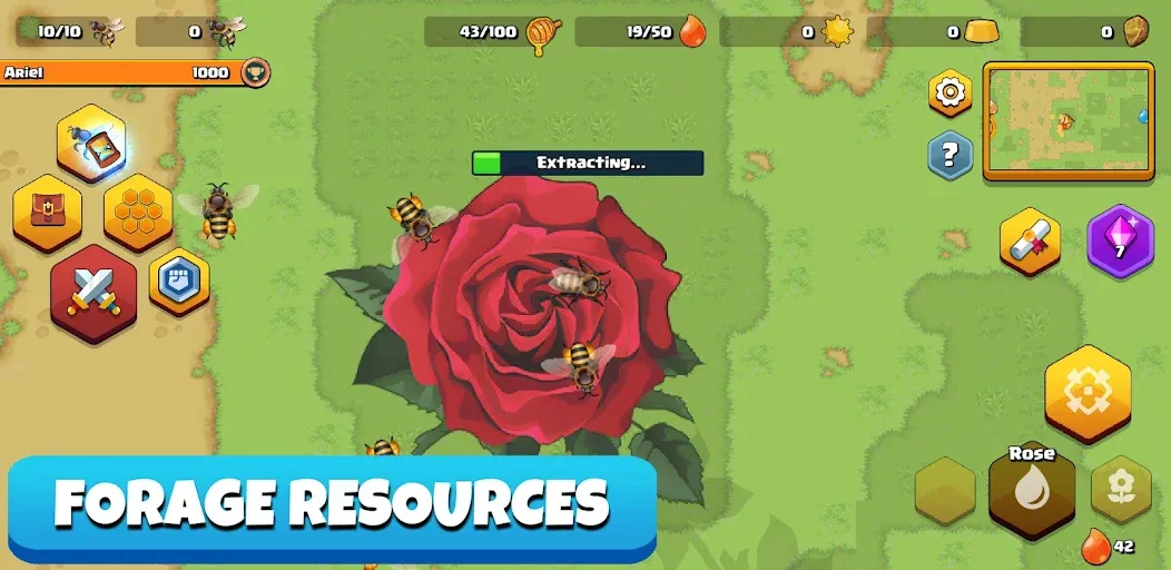 Pocket Bees: Colony Simulator (Покет Биз) [МОД: Все открыто, Дополнительные деньги и Меню MOD] Screenshot 2