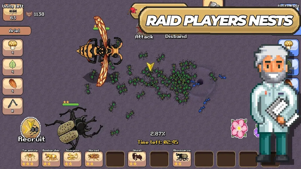 Pocket Ants: Colony Simulator (Покет Муравьи) [МОД: Все открыто, Дополнительные деньги и Меню MOD] Screenshot 4