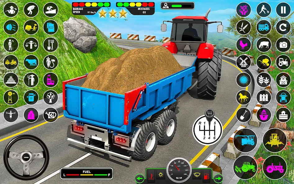 Tractor Farming: Tractor Games (Тракторное хозяйство) [МОД: Много денег, Монет и Все открыто] Screenshot 4