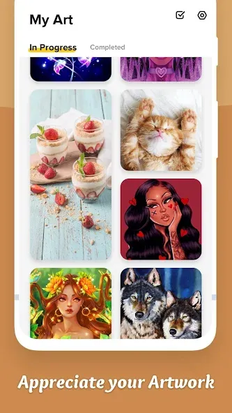 Coloring Game: Paint by Number [МОД: Бесконечные деньги, Монеты и Мега MOD] Screenshot 5