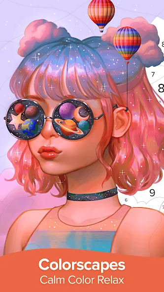 Colorscapes® - Color by Number [МОД: Деньги, Монеты и Меню MOD] Screenshot 2