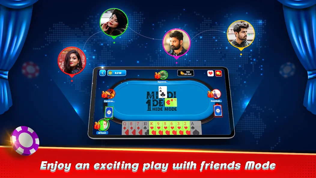 Mindi - Play Ludo & More Games (Минди) [МОД: Бесконечные деньги, Монеты и Мега MOD] Screenshot 2