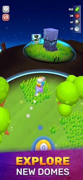 Terradome 3D (Террадом 3Д) [МОД: Много денег, Монет и Все открыто] Screenshot 2
