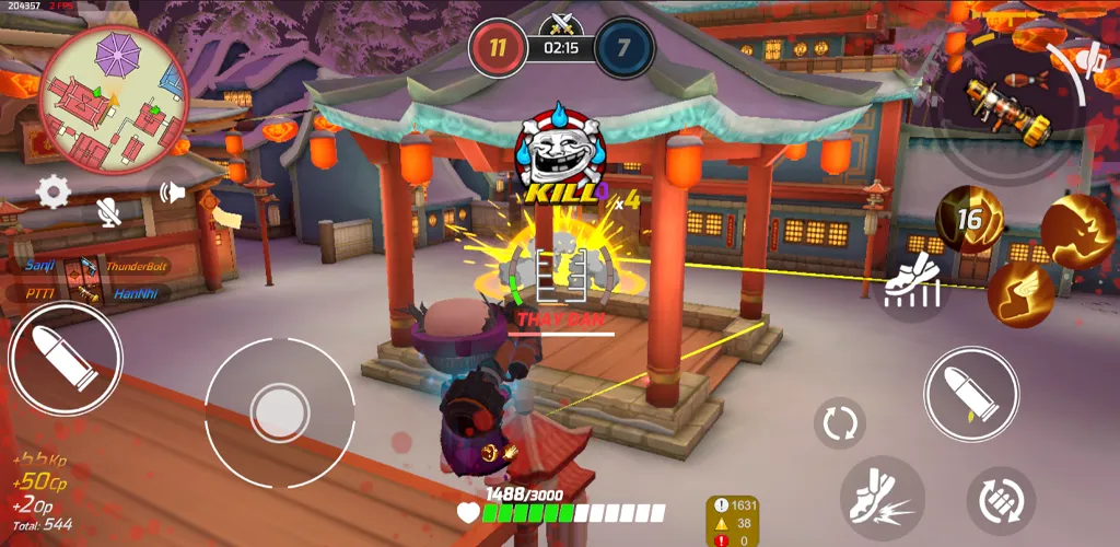 As Legends: 5v5 Chibi TPS Game (Эйс Легендс) [МОД: Много монет, Открытые уровни и Мега MOD] Screenshot 4