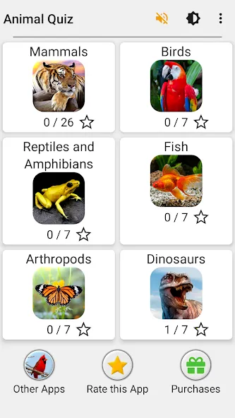 Animals Quiz Learn All Mammals [МОД: Много денег, Монет и Все открыто] Screenshot 3