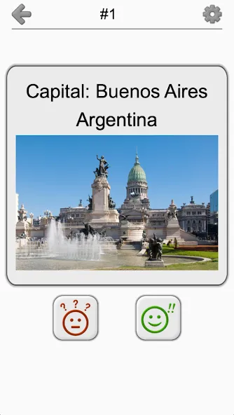 Capitals - Geography Quiz [МОД: Все открыто, Дополнительные деньги и Меню MOD] Screenshot 4